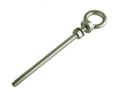 Welded eye bolt (washer and nut) Din type, S582L